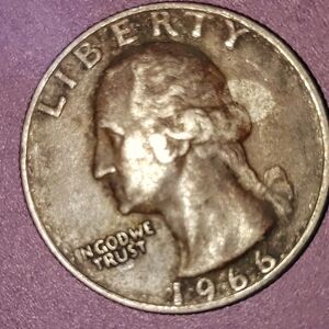 1966 red tone quarter with no mint markings rare $300 obo worth up to 500$